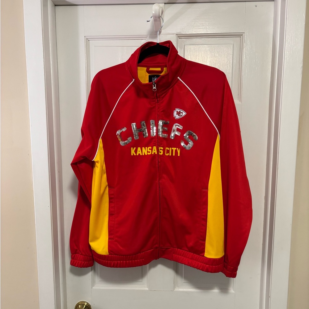 NWOT Kansas City Chiefs Track Jacket